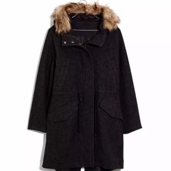 Madewell Oversized Winter Parka - Picture 1 of 3